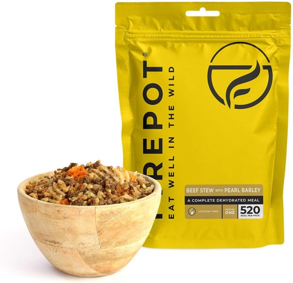 Beef Stew with Pearl Barley - Healthy Dehydrated Expedition Food