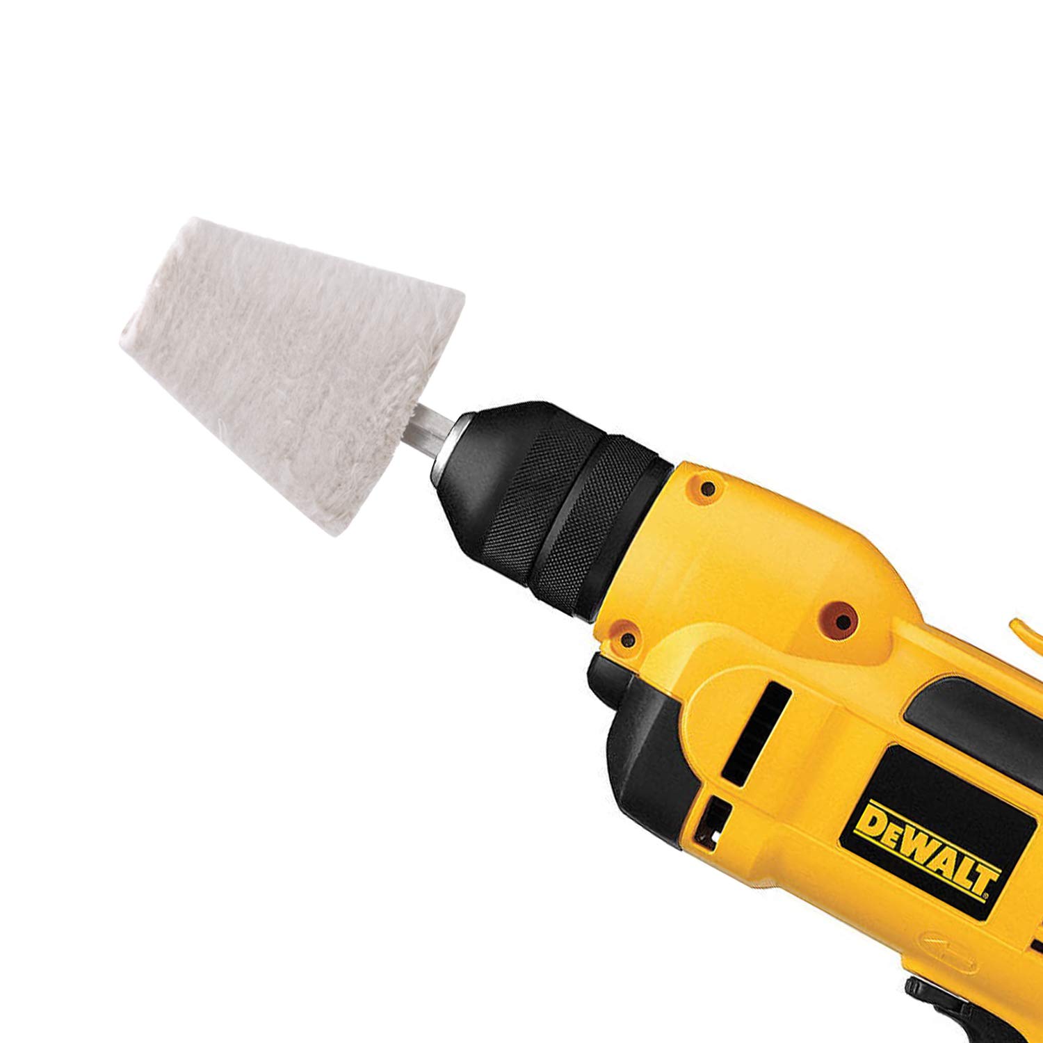 Dischi per lucidatura, 7 pezzi, per lucidatura, per trapano a batteria, set di lucidatura, in cotone, acciaio inox, cromo, alluminio, lucidatura, ruota per auto, moto, gioielli