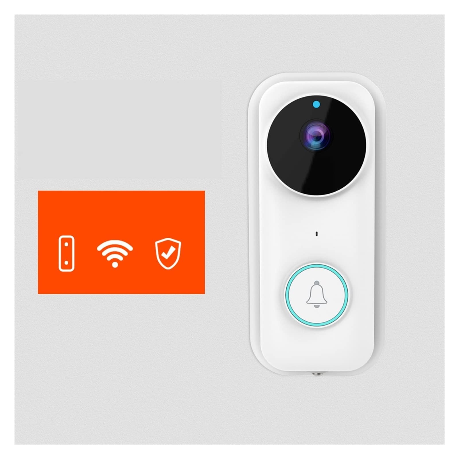 Wideodomofon, Bezprzewodowy Dzwonek Do Drzwi Dingdong Tuya Inteligentny Wizualny Domofon Monitoring HD Kamera Noktowizyjna Wideo Zdalny Inteligentny Dzwonek Do Drzwi
