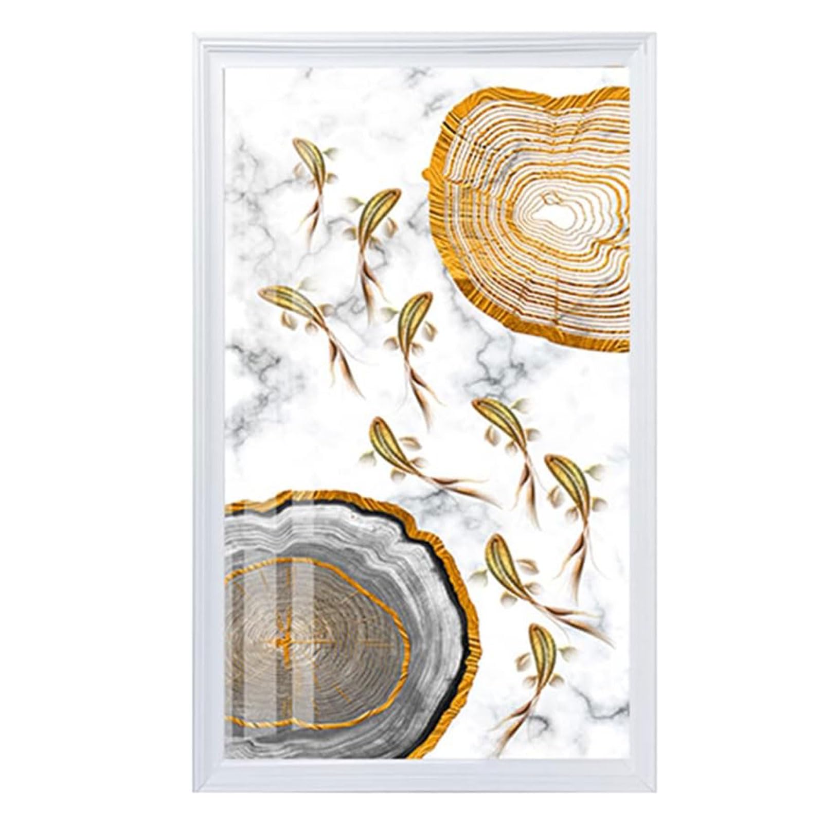 800W Wall Mounted Convection Panel Heater, Far Infrared Panel Heater Digital Regulator and Remote Control Low Energy Consumption IPX4 Waterproof, No Noise,c