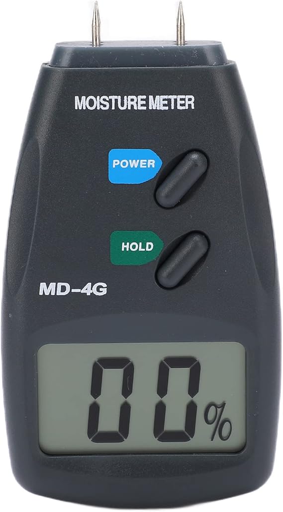 MD‑4G LCD Wood Moisture Meter ABS Digital Moisture Meter with High