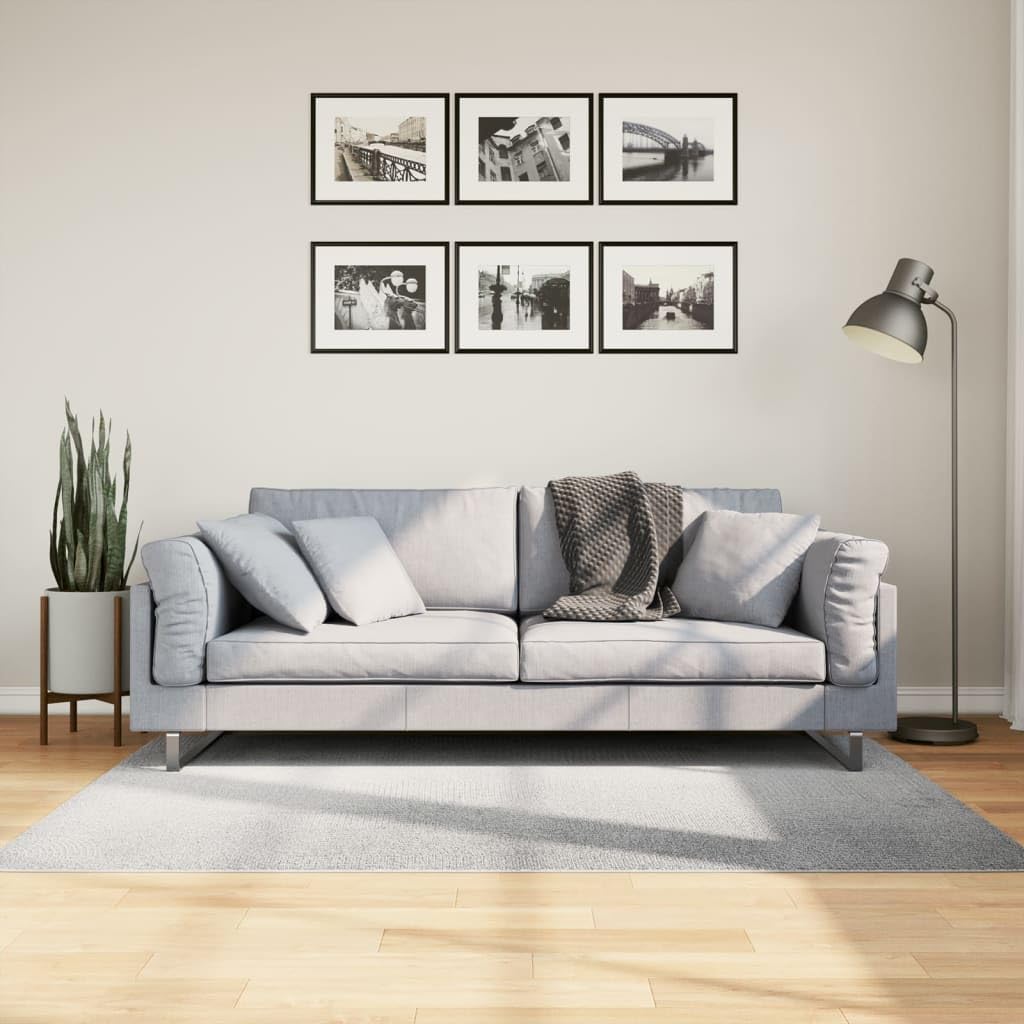 Tapis IZA Poils Courts Style scandinave Gris 120x170 cm,Maison & Jardin,Décorations,Tapis,3.9 kg-375452