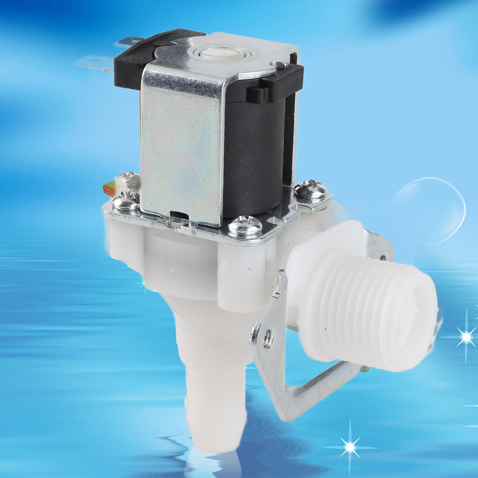 12V Magnetventil G1/2 – N/C, Normal Geschlossen, Für Solarwarmwasser, Bewässerung & Automatische Reinigung