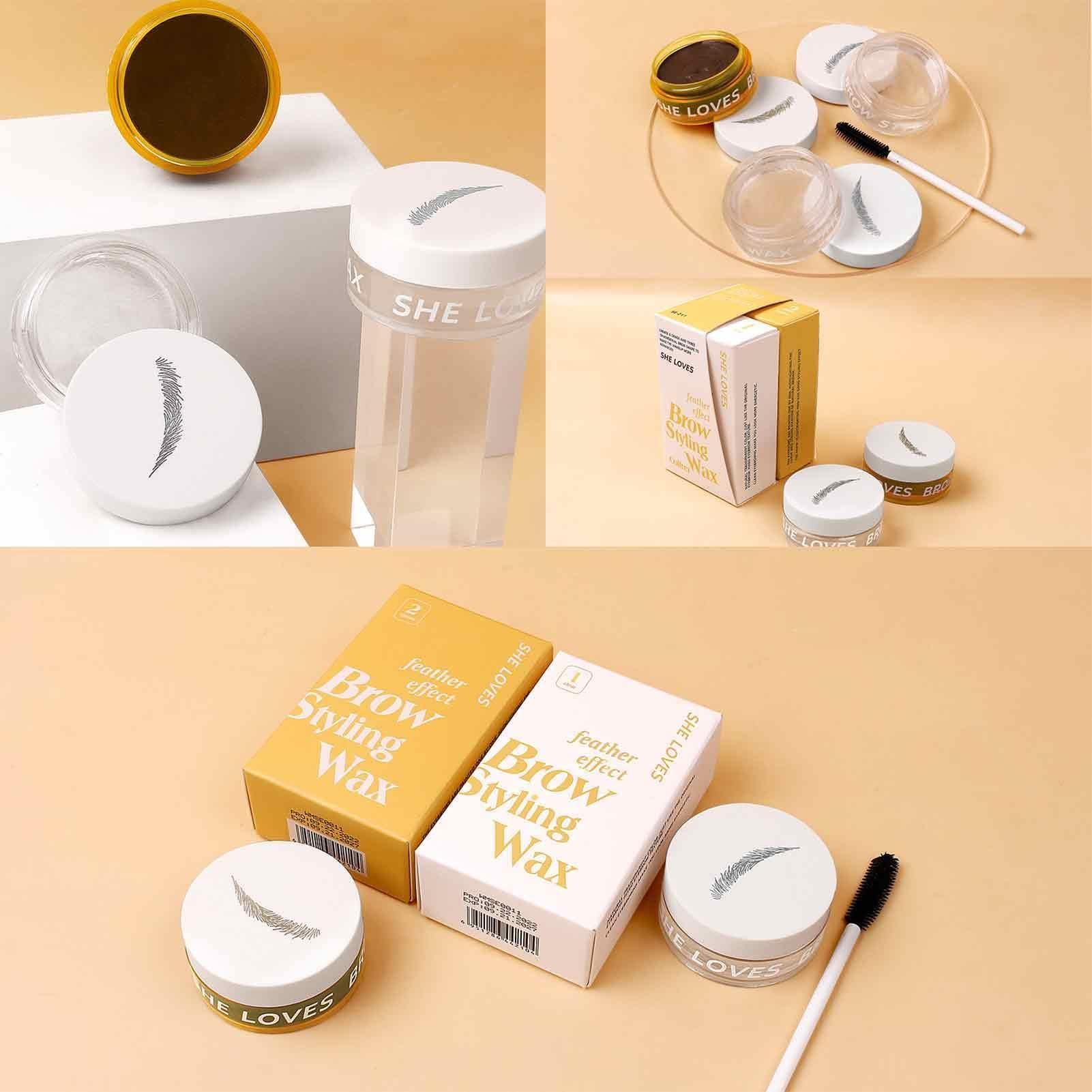 Amazon.co.jp: YAYAHDS(よしこ) アイブロウ ソープ ワックス キット 