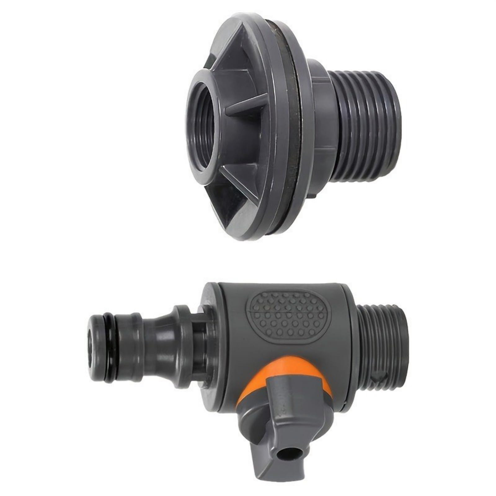 Nvoqilin Men's C Amping Water Ontainer Onnector With Shut Off Ontrol, 3 Bucket Hose Onnector With Shut Off Ontrol
