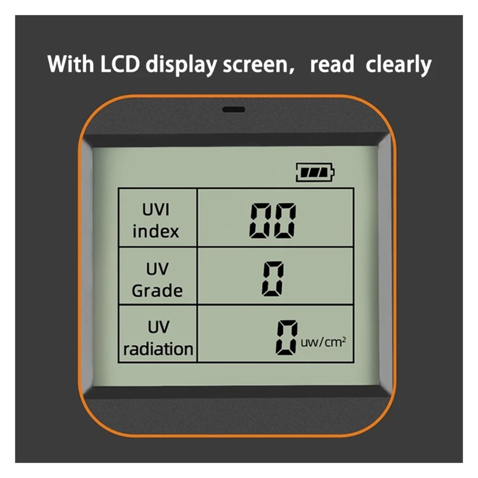 Medidores UV, Detector de radiación portátil luz ultravioleta Probador UV
