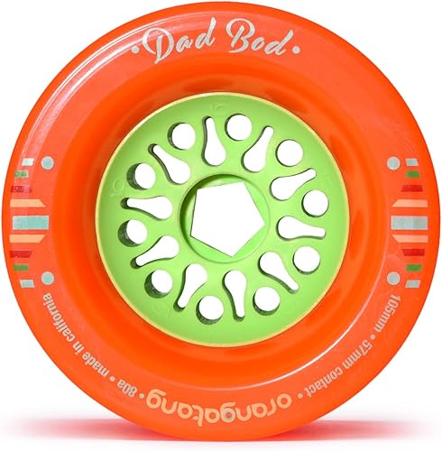 Miniatura 4 de Orangatang Dad BOD - Juego de 4 ruedas de 4.134 in para crucero, patinetas eléctricas