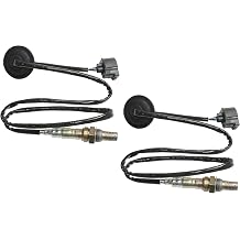 JC Whitney Oxygen Sensor SET Compatible with Mitsubishi Lancer 2008-2015, Outlander 2008-2020, Outlander Sport 2011-2020 4-wire, 2.0L, 2.4L