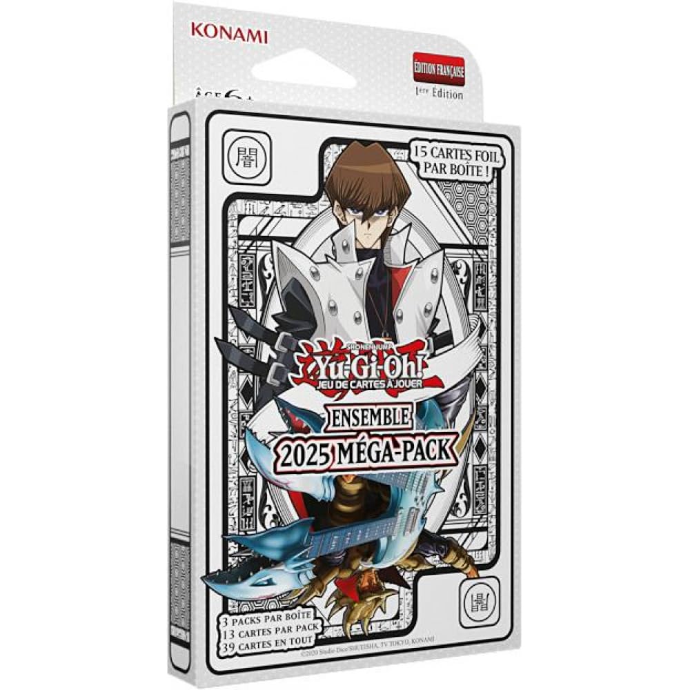 YU-GI-OH! Pack de 3 boosters : Ensemble 2025 Méga Pack - Version Française