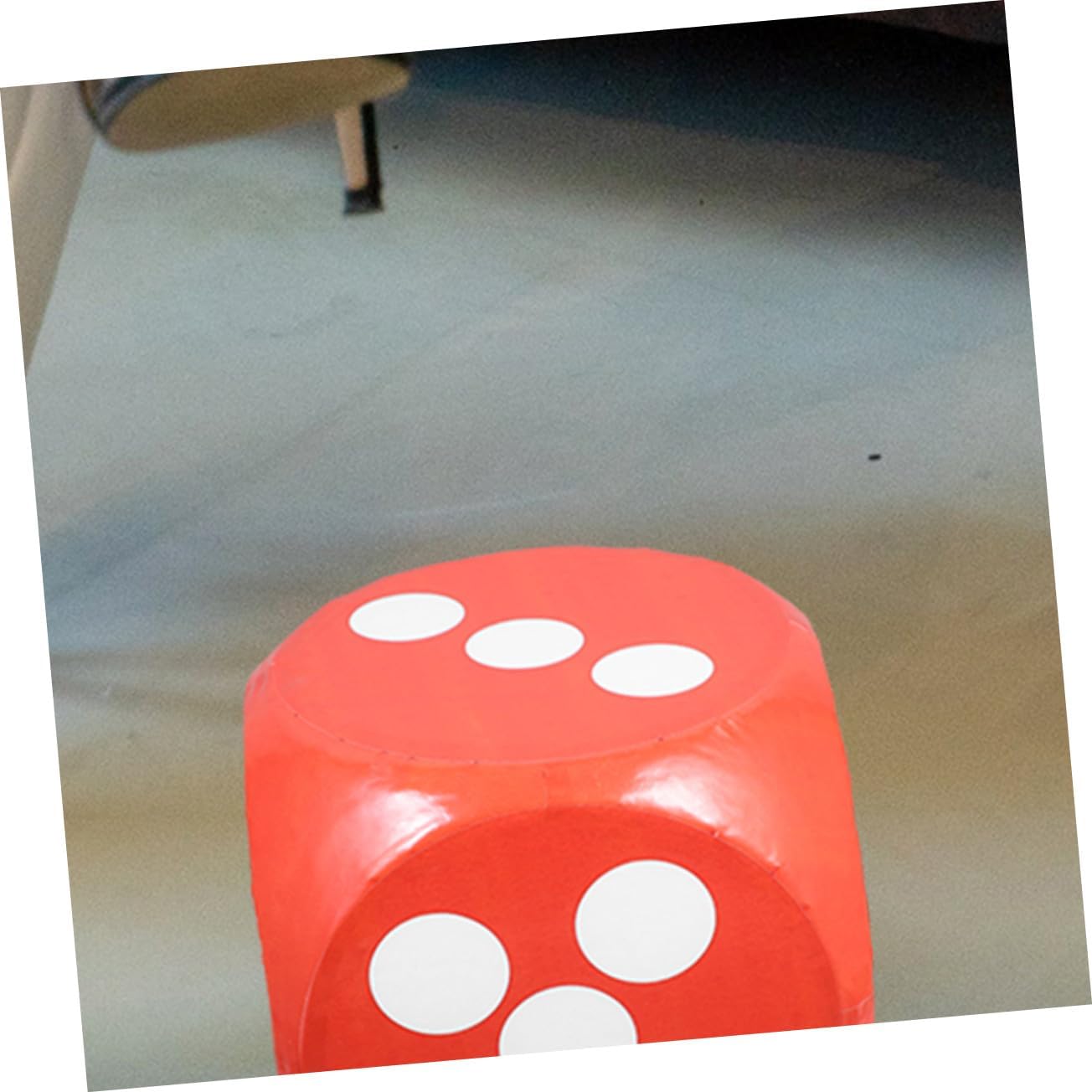 超大フォームサイコロ 赤色 と大人向け 教室学習やパーティーゲーム用 な泡素材 耐久性 多用途ラッフル 遊び用