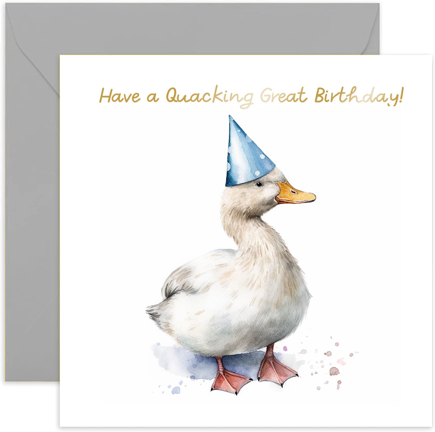 Old English Co. Ducking Carte D'anniversaire Pour Elle Et Lui