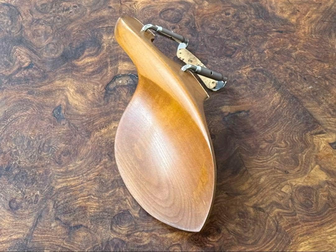 ドイツTempel工房製 バイオリン用高級あご当て（チタン金具付き