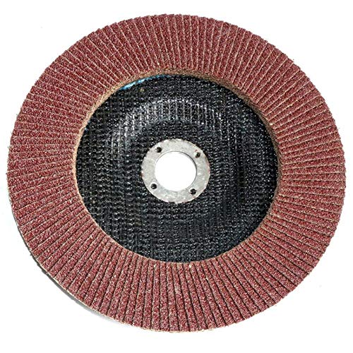 Disques de ponçage grain 60 meuleuse d'angle 7 pouces polissage bois - 2