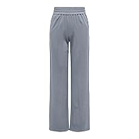 ONLY Onlpoptrash-Suki Life MW Pant Pnt Noos, Tradewinds