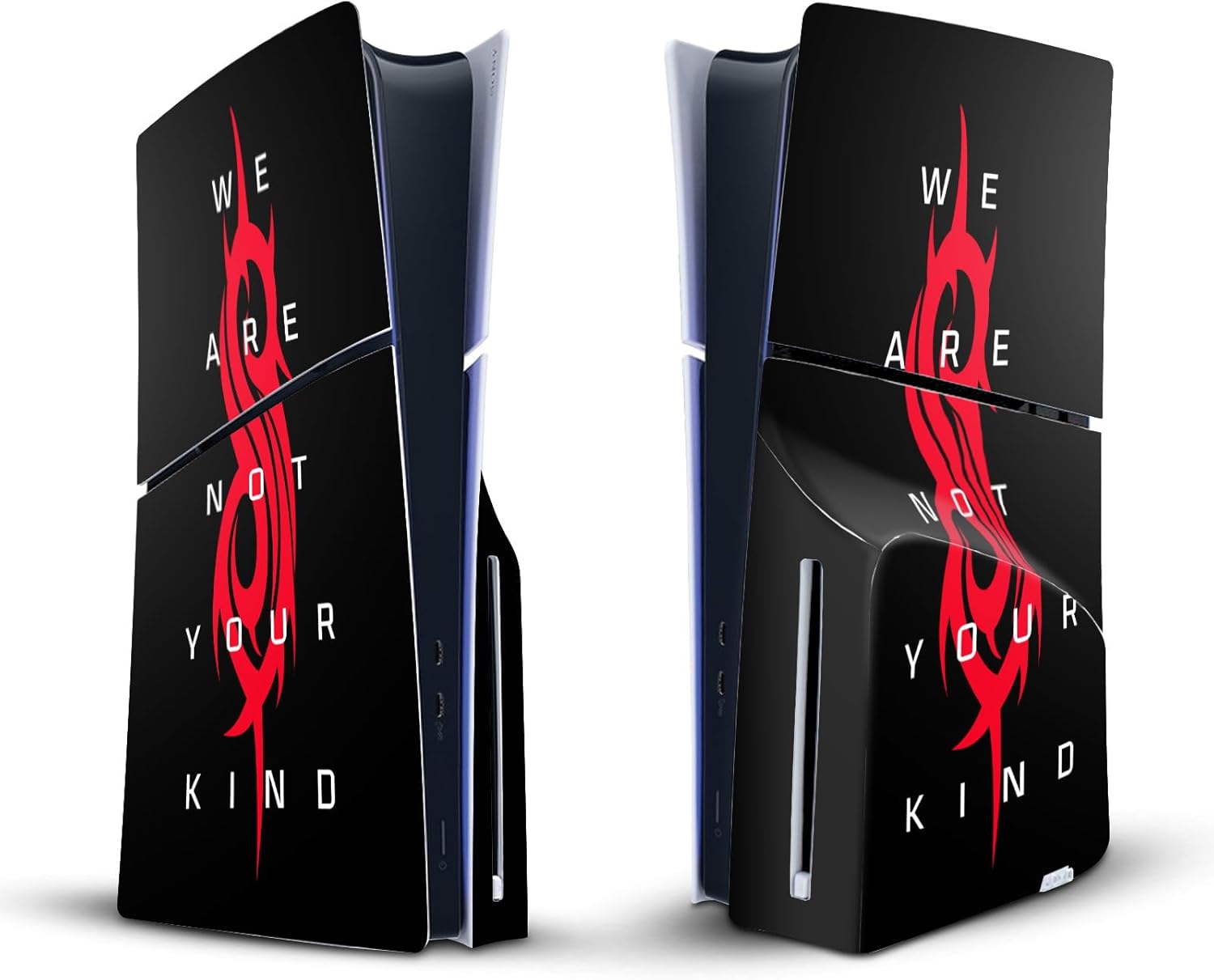 Head Case Designs Officially Licensed Slipknot Logo We are Not Your Kind Vinyl Sticker Gaming Skin Decal Cover Compatible with Sony PlayStation 5 PS5 Slim Disc Edition Console
