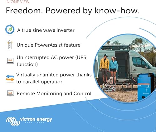 Miniatura 7 de Victron Energy MultiPlus, inversor de onda sinusoidal pura de 2000 VA de 12 voltios y cargador de batería de 80 amperios