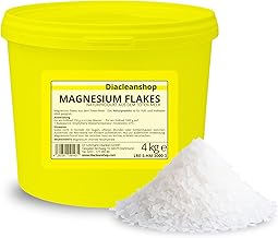 Magnesium Flakes aus dem Toten Meer 4kg – Magnesiumkristalle aus Magnesiumchlorid – 100% Naturprodukt - u.a. zur Herstellung von Magnesiumöl, Magnesium Spray, Magnesium Fußbad, Magnesium Vollbad uvm