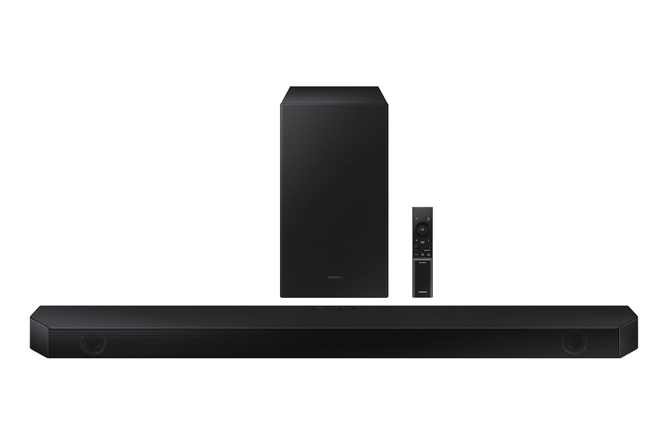 Samsung Barra de Sonido HW-Q600B - Dolby Atmos/DTS:X, Q- Symphony Gen II, 3.2.1 Canales, Sonido Inteligente y Modo Juego Pro