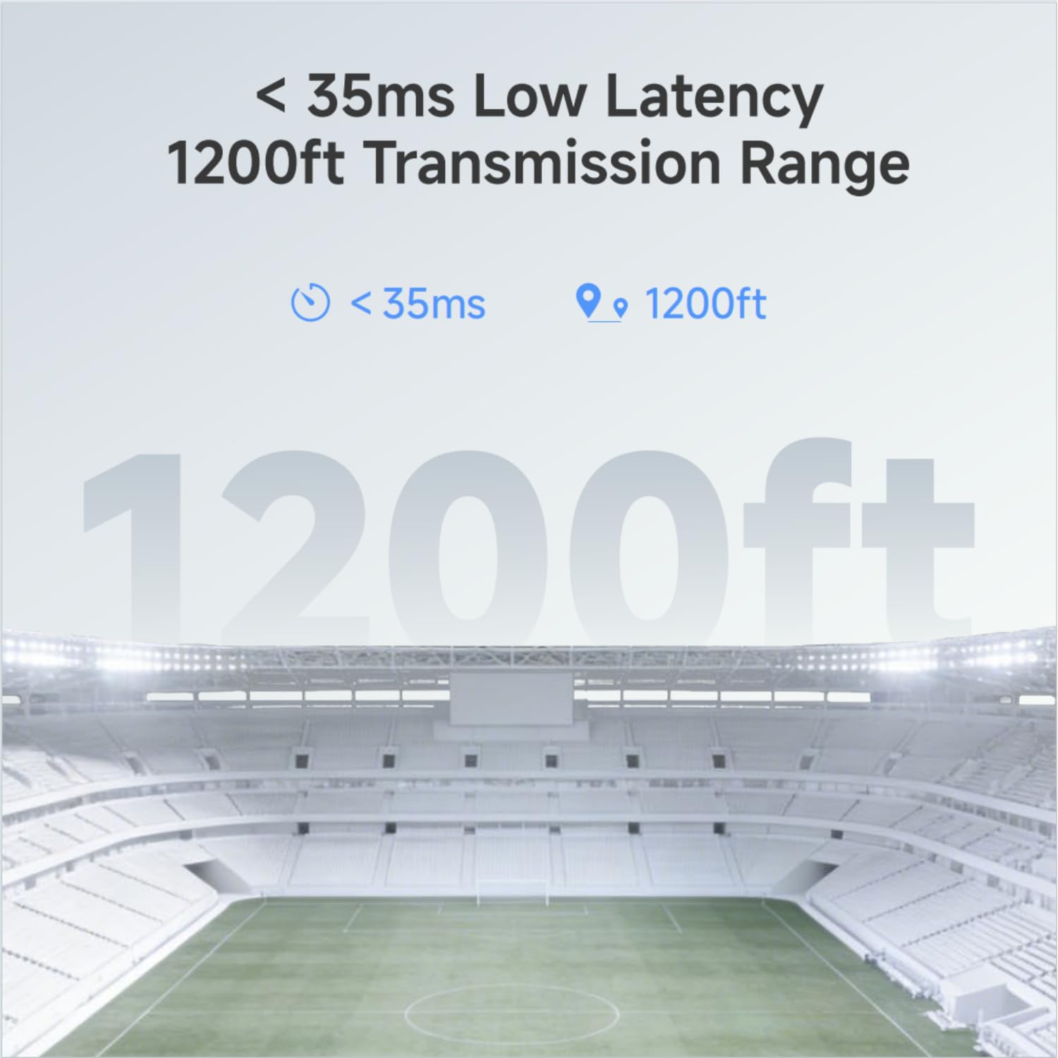 Accsoon CineView Master 4K Lite - Kit de transmisor/receptor inalámbrico 4K60 con tecnología de doble banda, alcance de 350 m, latencia de 35 ms, entrada y salida HDMI/SDI, control remoto para cámaras