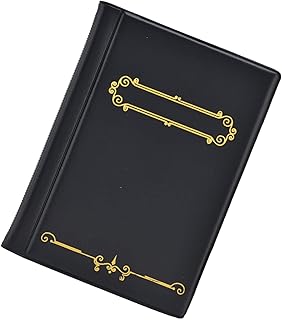 Coin Collection Book, 120 Pockets Coin Holder Easy to Store Large Capacity Good Water Resistance for Gifts for Collection Use(Black)