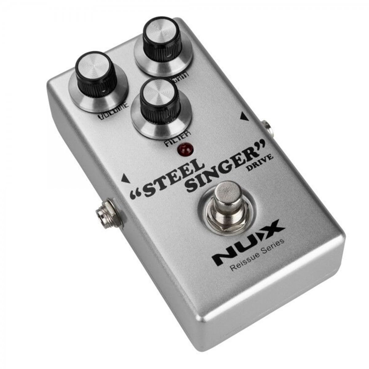 Nux Pédale d'overdrive analogique type ampli à lampes NUX-STEEL-SINGER
