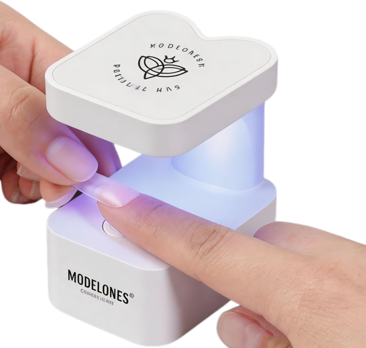 Mini UV Light for Gel Nails, UV Nail Lamp, Nail Light with 2 Timers for Fast Curing Gel Polish Nails Extension, Portable LED USB Flash Cure Lamp for Travel