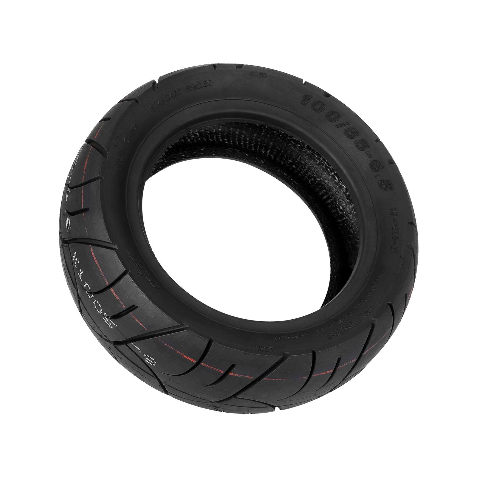 100/55-6.5 Neumático sin cámara de 11 pulgadas Neumático sin cámara para Dualtron Ultra2/Thunder 2/Kaabo Wolf King Scooter Eléctrico Accesorios Neumáticos de Carretera Gruesos a Prueba de