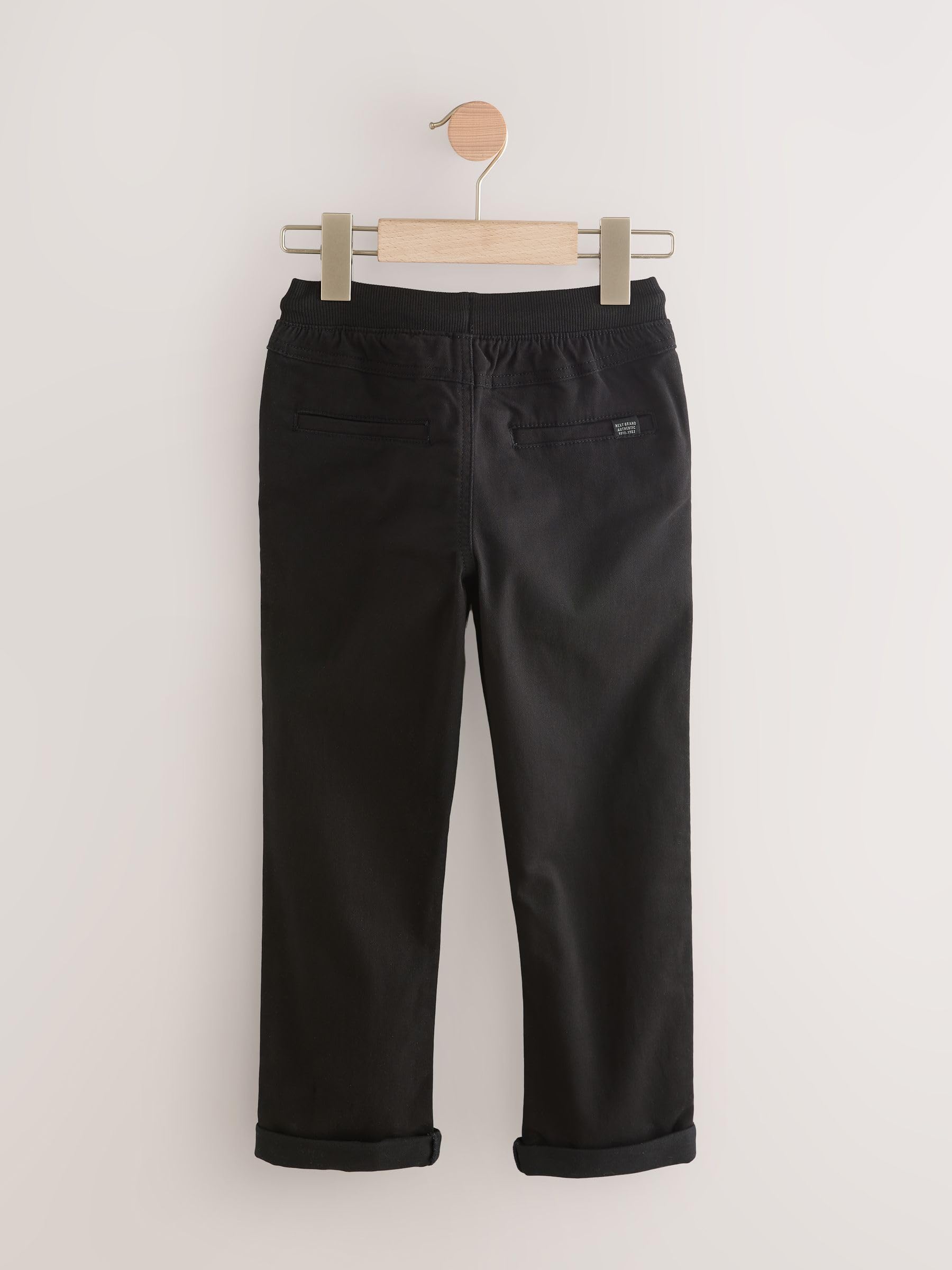 NEXT Garçon Pantalon Taille côtelé à Enfiler, Lot de 2