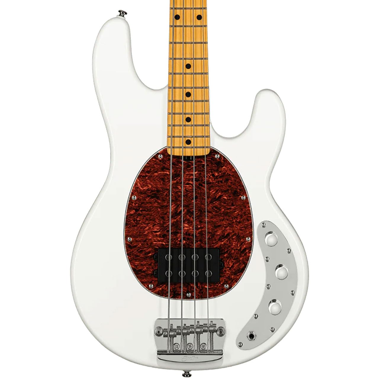 StingRay Classic RAY24CA Bass Guitar - Olympic White