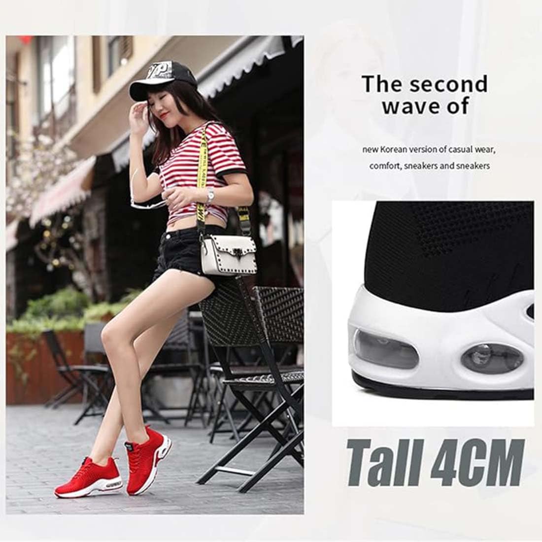 Orthopädische Schuhe Damen, Ergonomische Schmerzlinderungs-Schuhe, Laufschuhe für Damen, atmungsaktive Sommer-Joggingschuhe