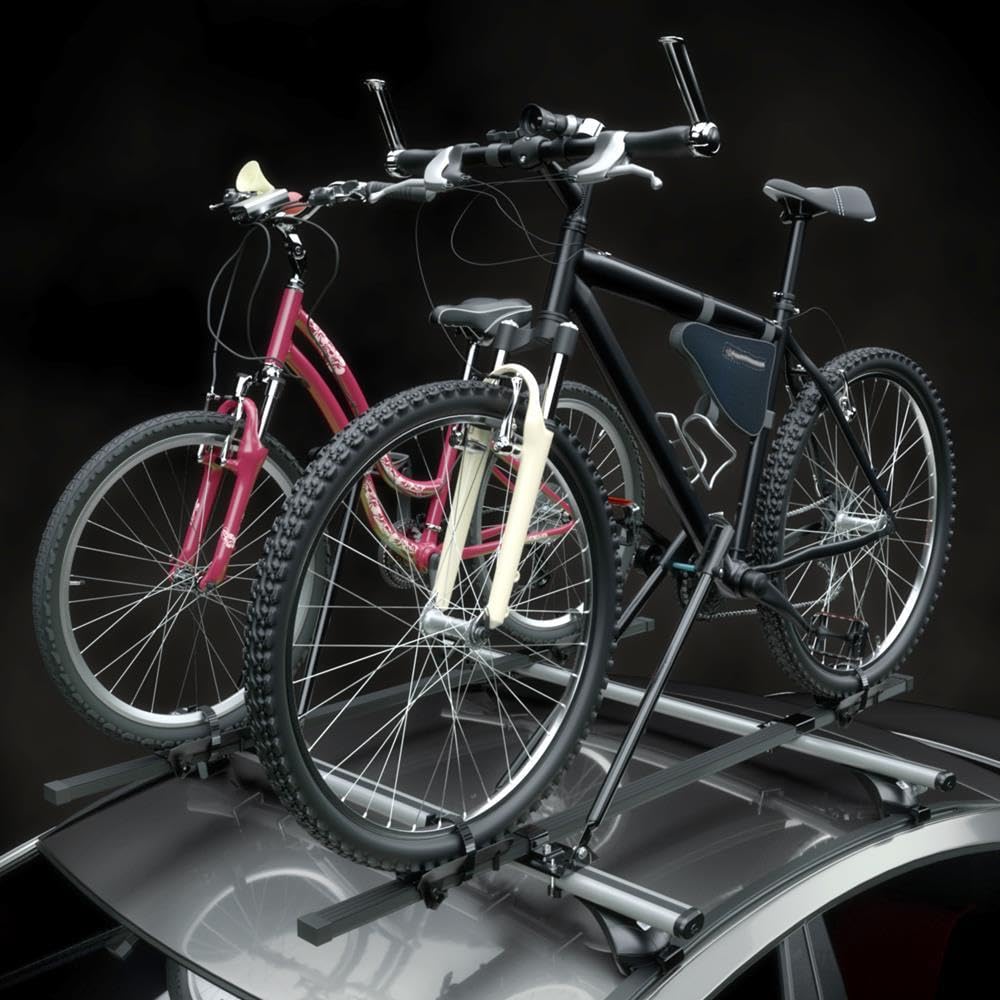 Mossa 2X Porte-vélo de Toit en Acier - BR9485