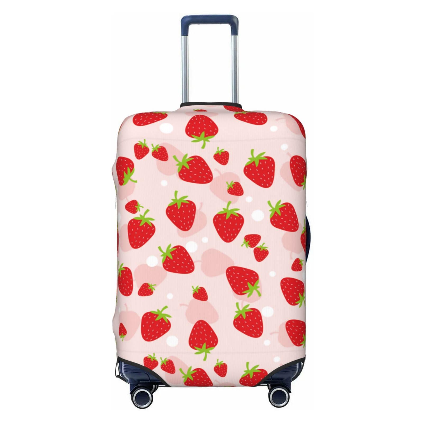 Amazon.co.jp: スーツケースカバー いちご柄 苺柄 イチゴ柄 キャリー