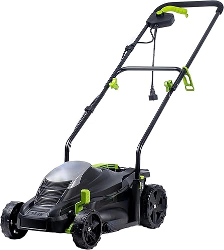 Miniatura 3 de Lawn Mower 14 Inch 11 Amp Corded Electric Lawn Mower, Black