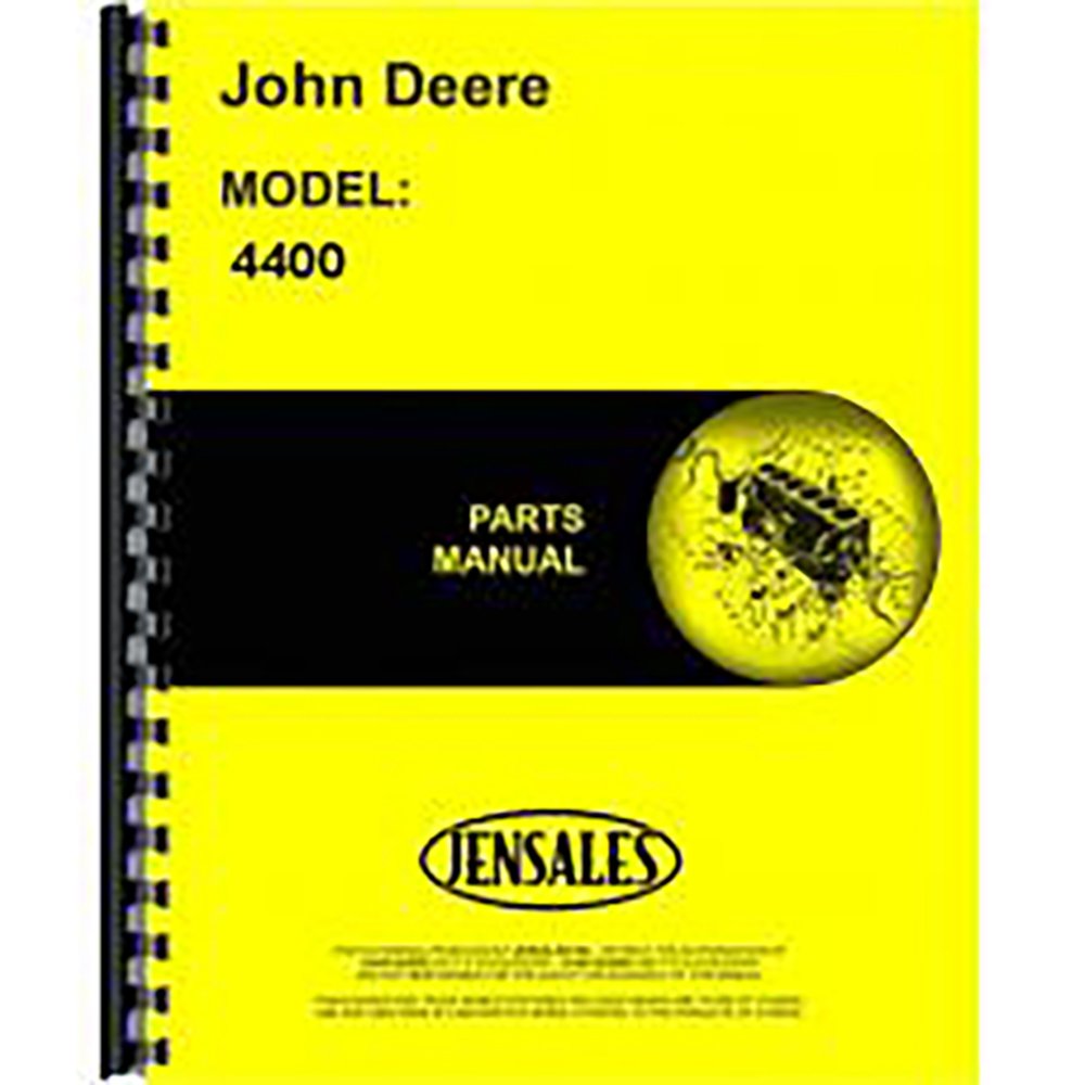 Amazon Com New Fits John Deere 4400 Combine Parts Manual Includes Both Volumes Industrial Scientific