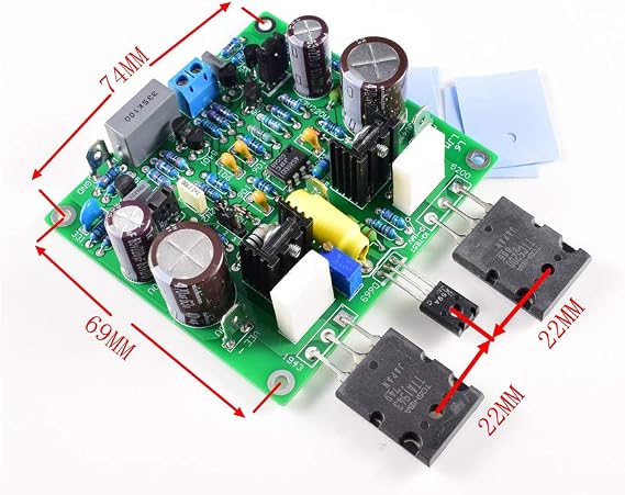 DIY Accuphase E210 Modified Power Amplifier Board