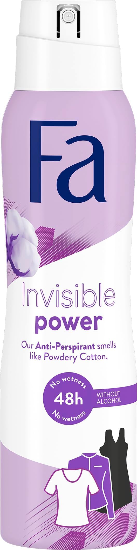 Deodorant Spray Invisible Power 150 Ml