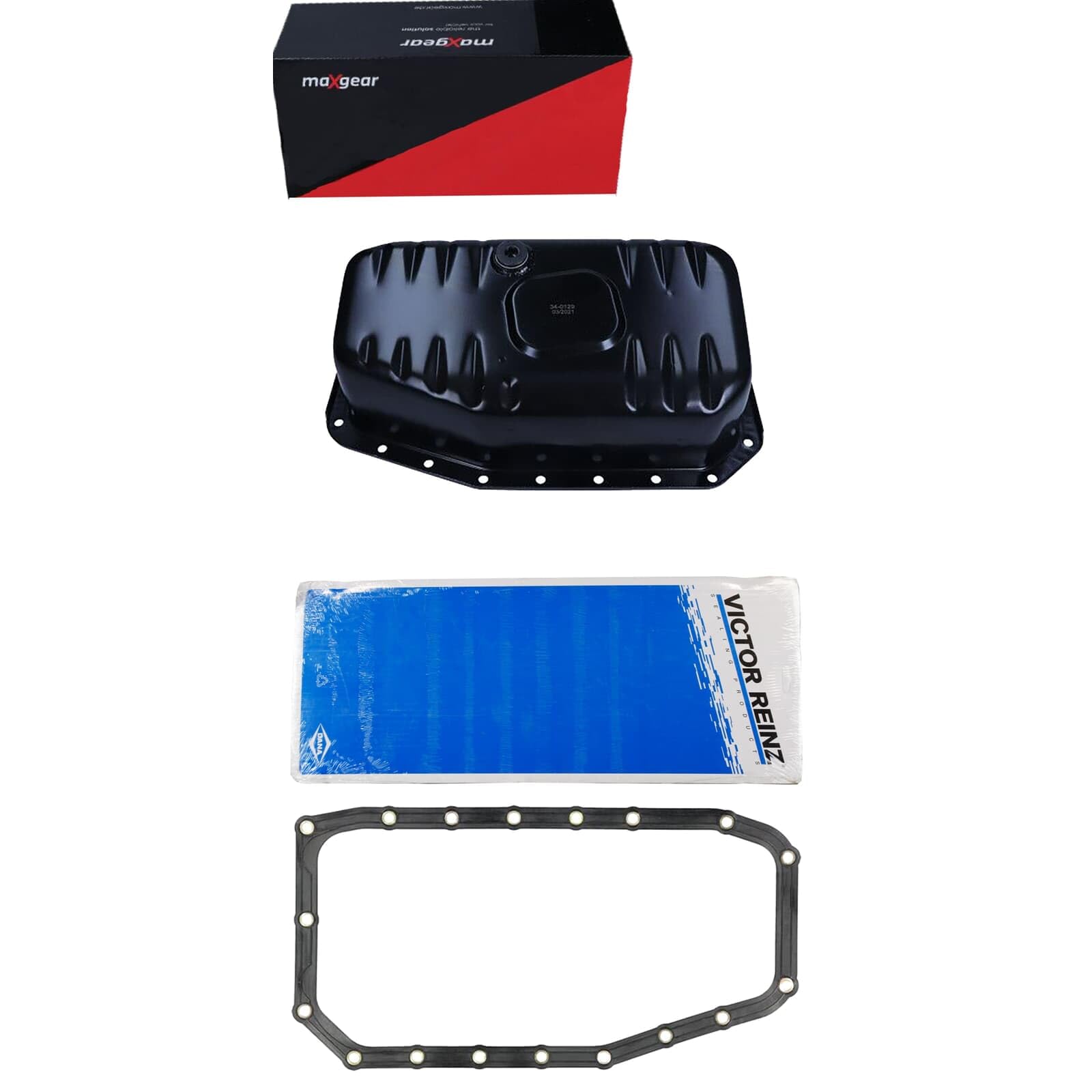 Ölwanne+Dichtung | 34-0129 + 71-83048-00 passend für 2.8 Hdi JTD Jumper Ducato 230 244