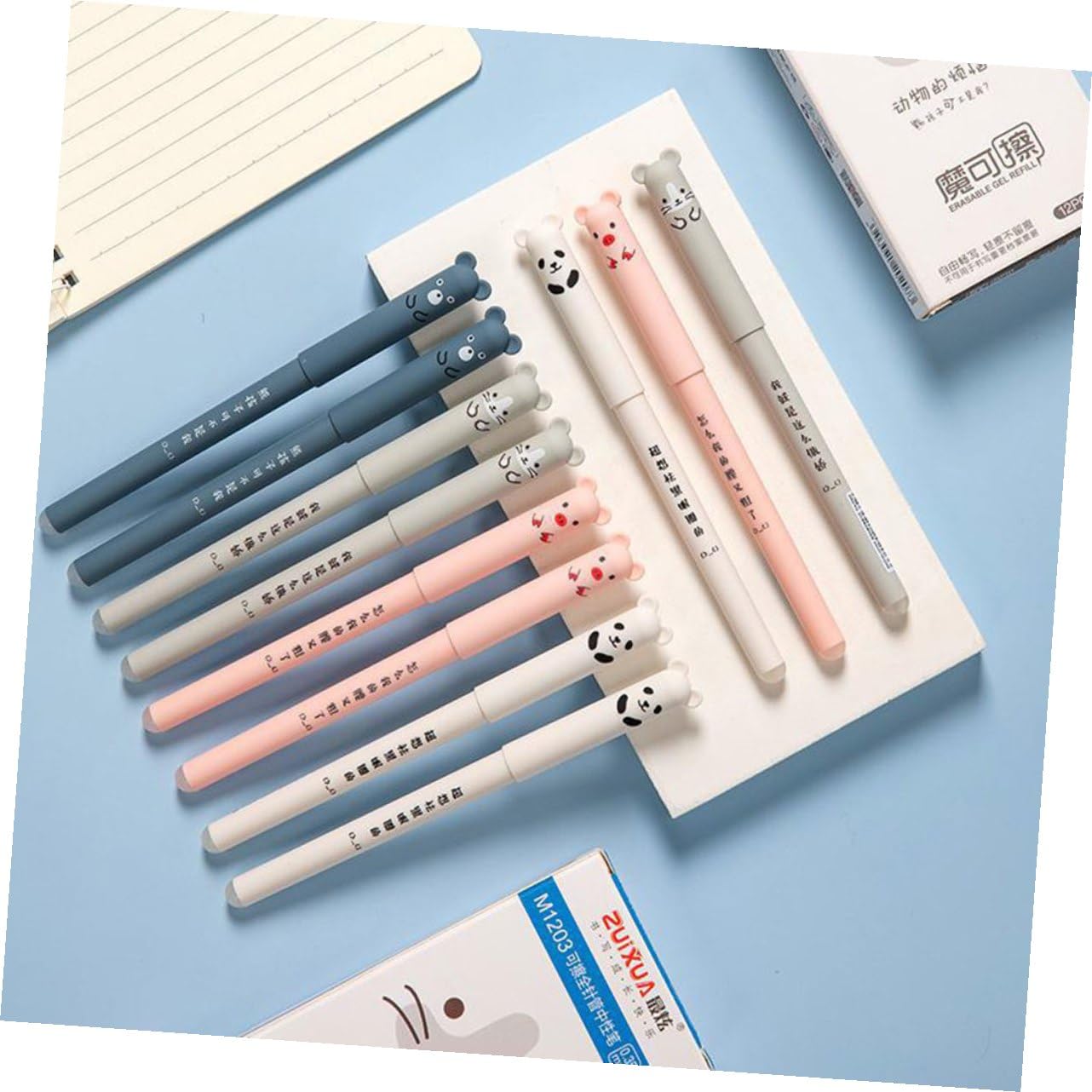 5 Sätze löschbarer Kugelschreiber Stifte Schule Punkt Radiergummis Markierungen gel ink pen büroartikel pens erasable pen ballpoint pen Schreibstift löschbarer Stift Plastik