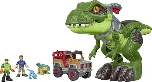 Imaginext ® Jurassic World™ Camp Cretácico T.Rex Persecución