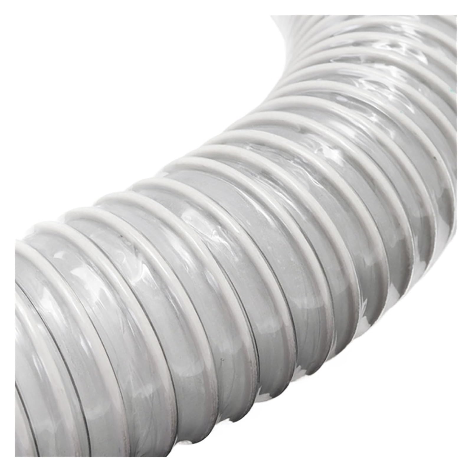 Tubo for aspirapolvere con diametro interno di 50 mm, soffietto for raccolta polveri industriale in PVC, tubo for la rimozione della polvere for macchina for incidere del legno(3 m)