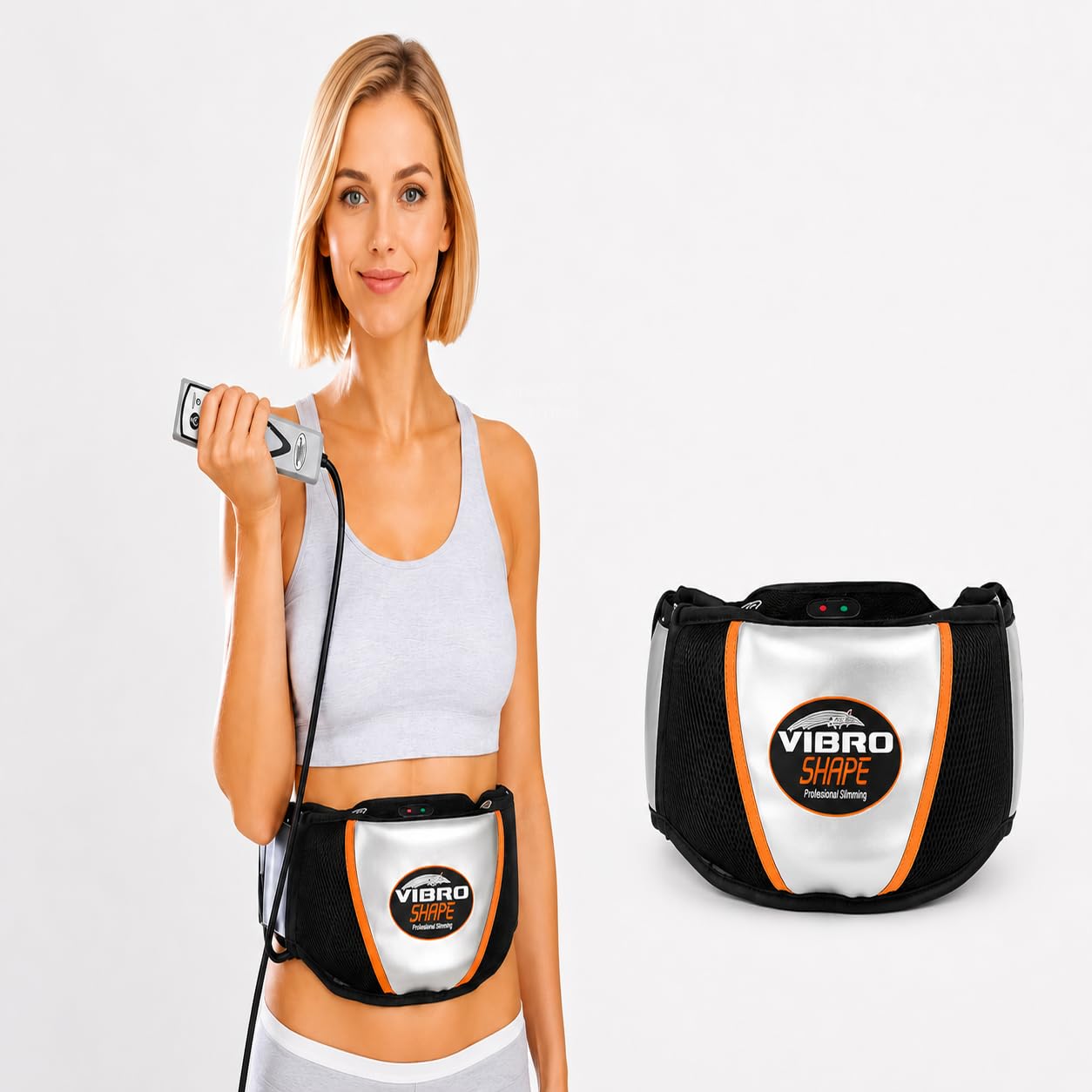 Electric Slimming Belt for Weight Loss, Vibrating Heating Massage Machine, Belly Fat Burner for Men and Women, Waist Trimmer, Body Pain Relief-image-23