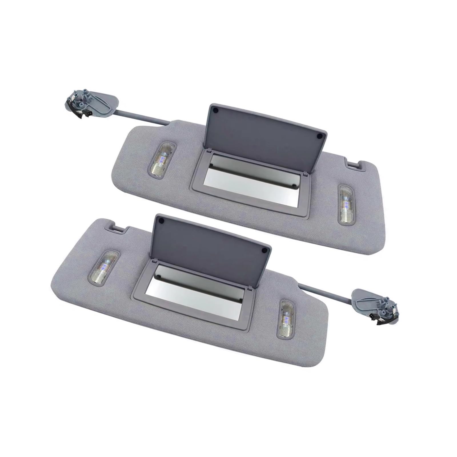 Frontscheibe Thermomatte Für Chevy Für Silverado 1500 2500 3500 2015 2016 2017 2018 2019 2PCS Graue Sonnenblende Links & Rechts 22870346 23459643(rechts)