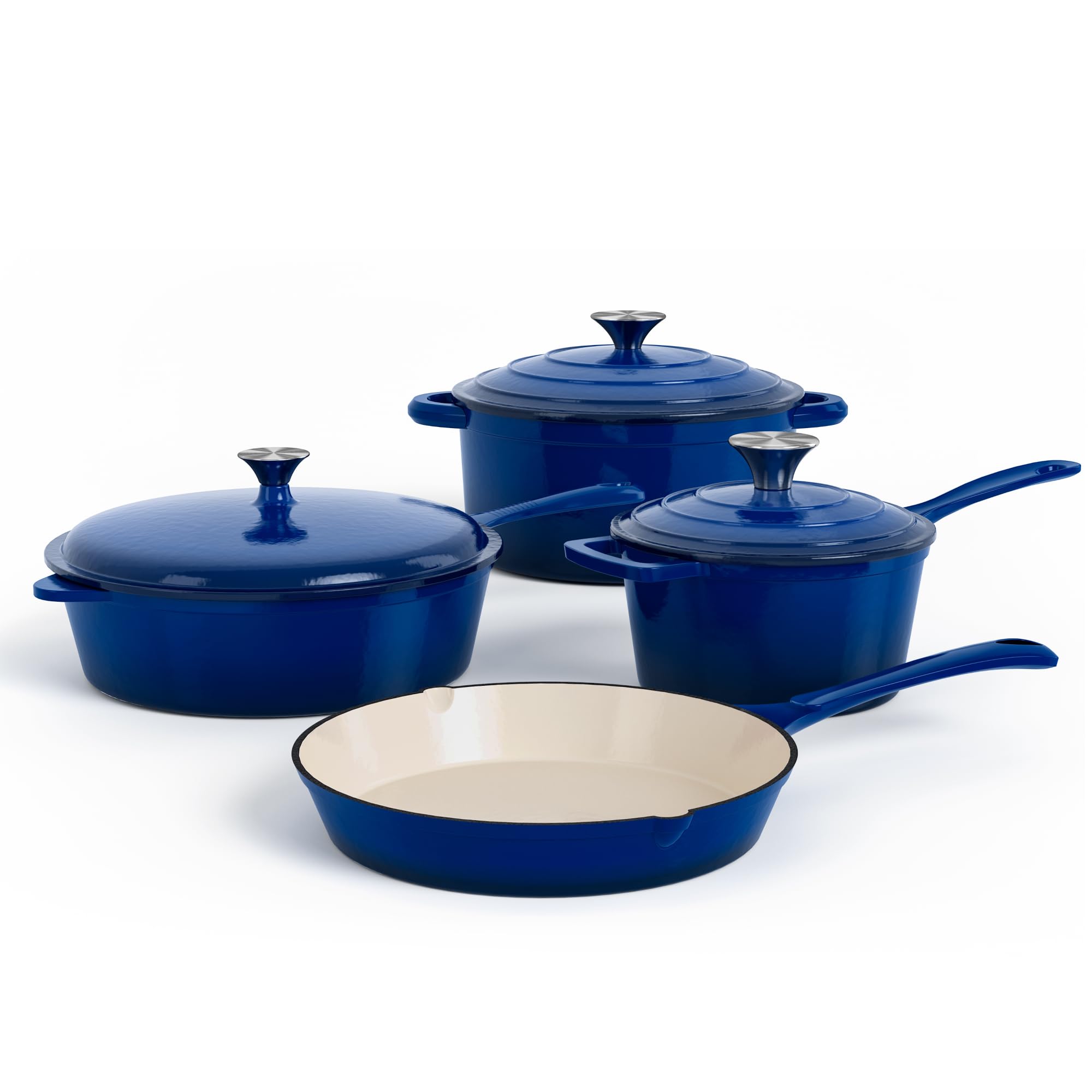 DishDelight 7 Piece Blue