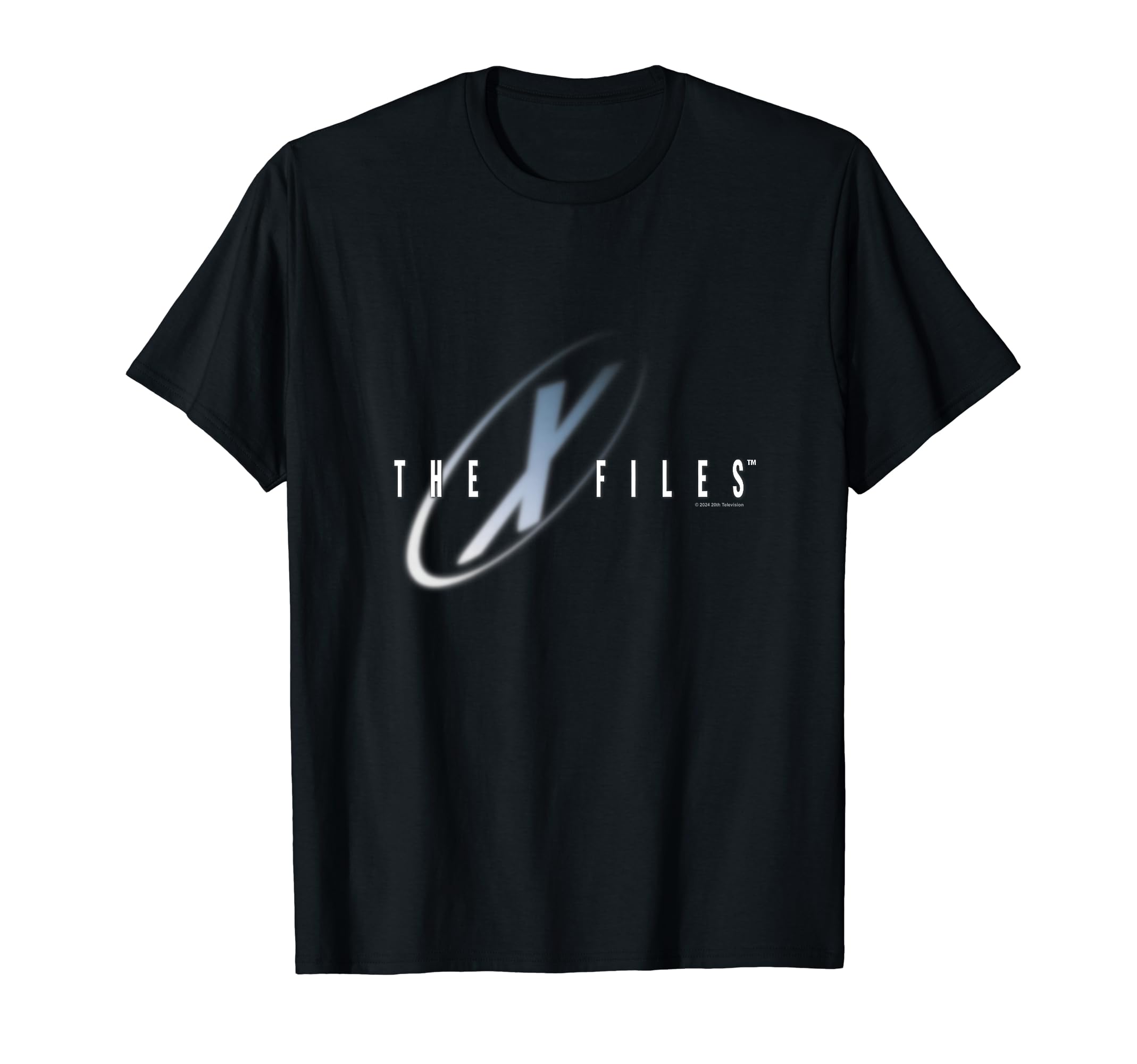X-Files Iconic Big Chest Text Logo T-Shirt