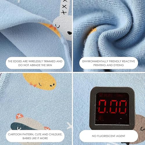JOYOLA 4 Stück Kinder Loop Schal Baby Wärmer Baumwolle Schal Jungen Mädchen Baumwolle Schlauchschal Mehrzweck Loop Schals Halstuch Kleinkind Winddicht Winter Frühling Herbst Wärmer Schals