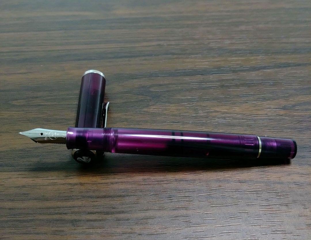 Amazon.co.jp: ペリカン万年筆クラシックM205 アメジスト（EF