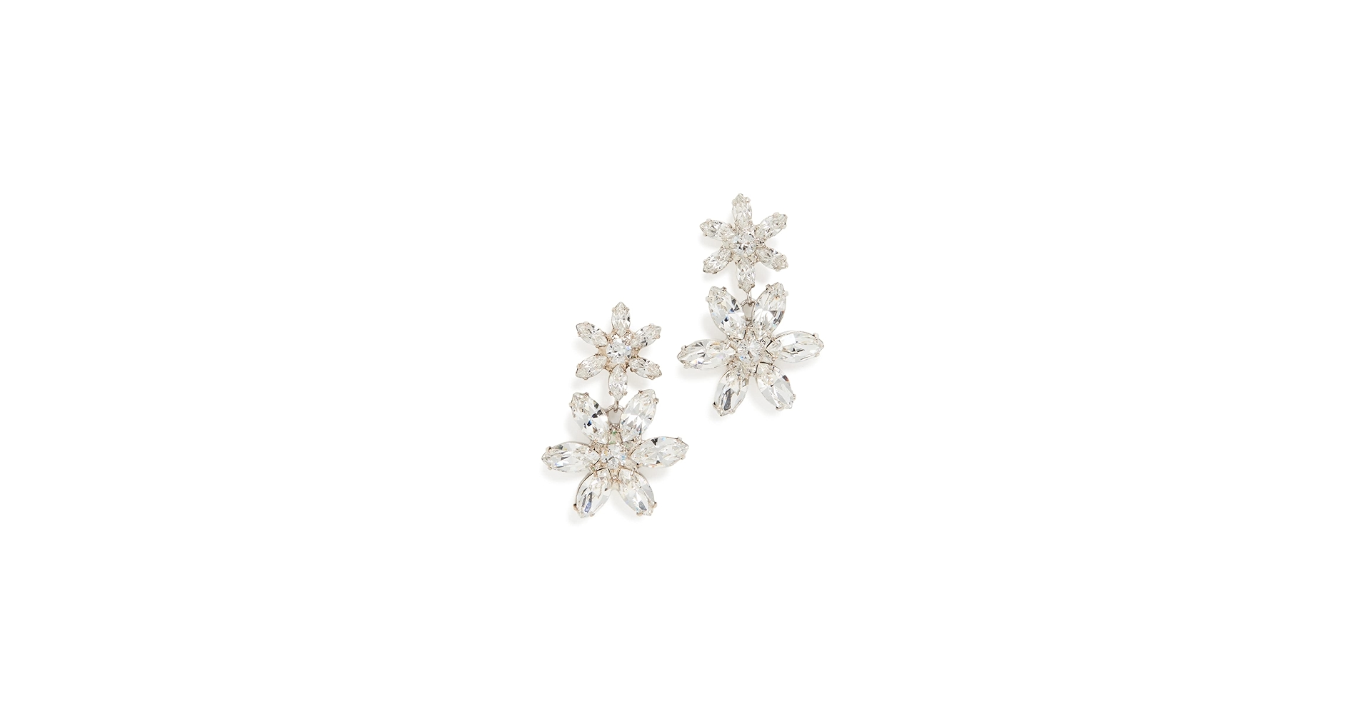 Jennifer behr audrey earrings ジェニファーベア Amazon.com: Jennifer Behr Women's Audrey Earrings, Crystal