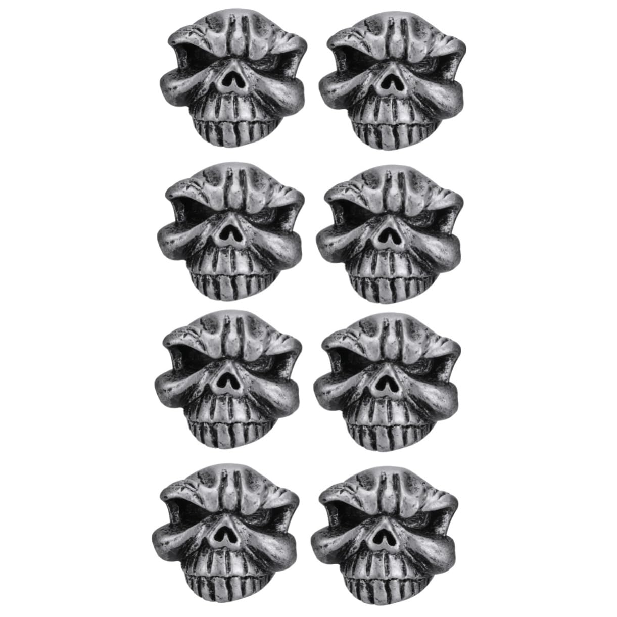 SOLUSTRE 2 Sätze Ventil Reifenventil Schädel Ventildeckel Für Autoreifen -reifenkappen Ventilschäfte Metall Reifenluftkappe Fahrradabdeckung Motorradventil Hub Reifenabdeckung