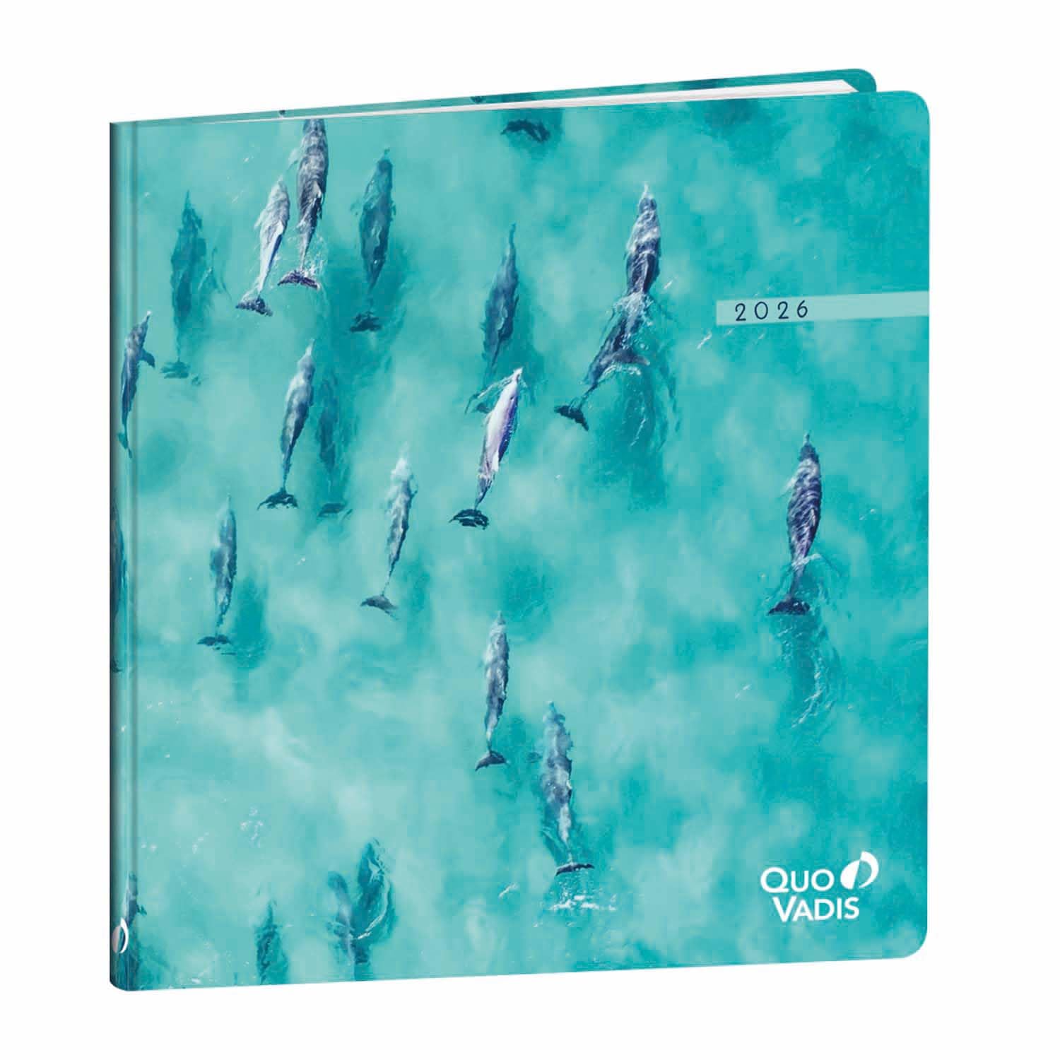 Quo Vadis - Diary - 2026 - Recycled Executive - Weekly Planner - Multilingual - Breathe - 13 Months December-December - 16 x 16 cm