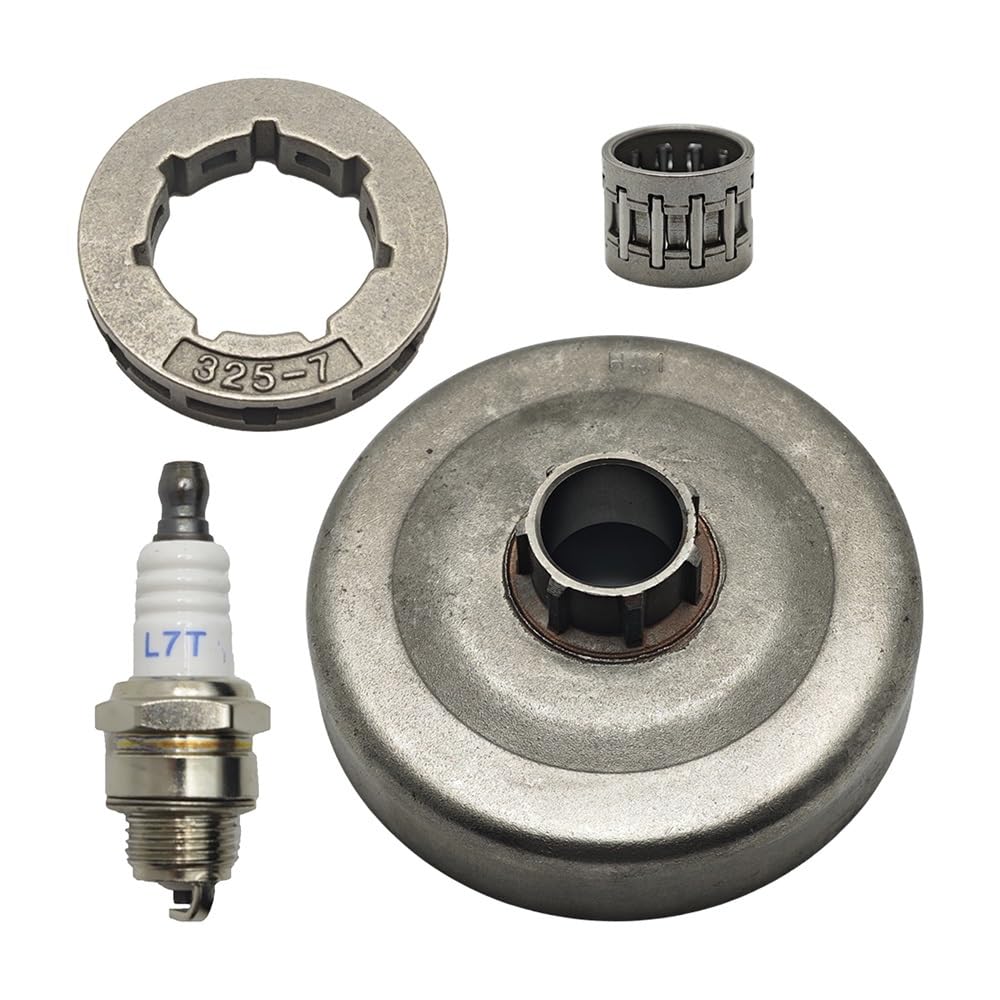 Piñón de motosierra .325 con rodamiento para Husqvarna 51 55 y 254